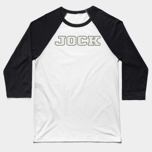 Jock Word Baseball T-Shirt